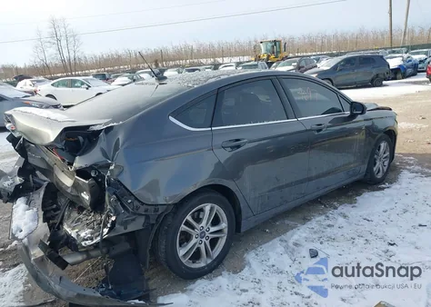 2018 Ford Fusion Se z USA, uszkodzony, nr VIN 3FA6P0HD7JR228212